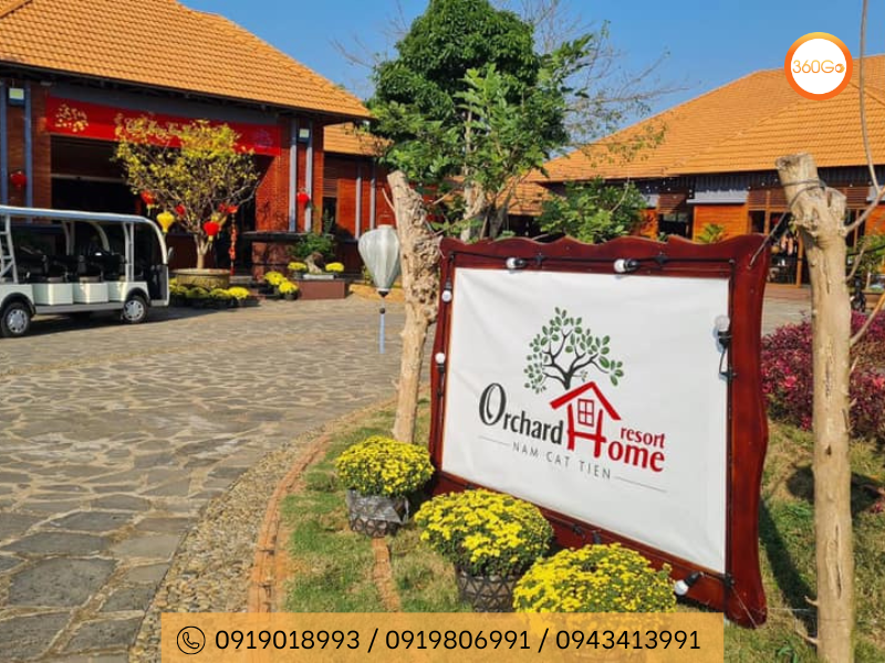  Lưu trú cao cấp tại Orchard Home Resort - Du lịch 360Go